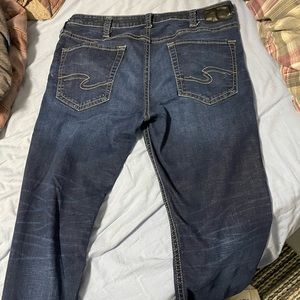 Men’s silver jeans